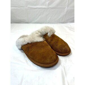 Koolaburra by Ugg Slipper 1015823 tan fuzzy warm winter snow Size 8